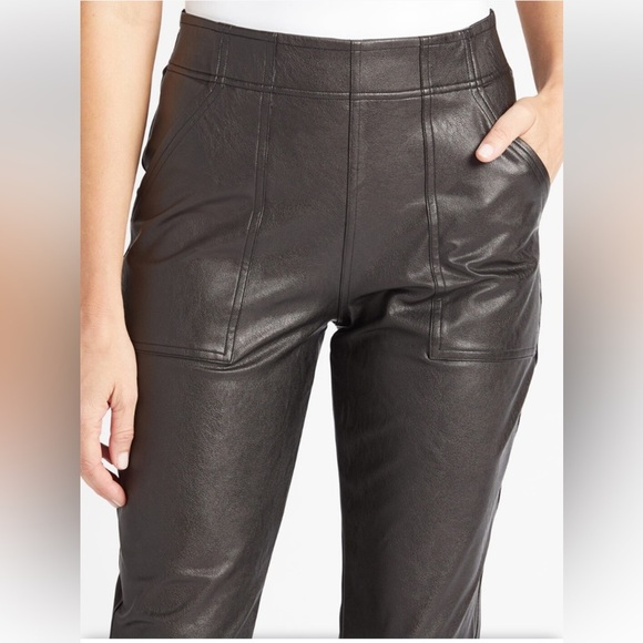 SPANX Leather Like Jogger Size M - Picture 2 of 8